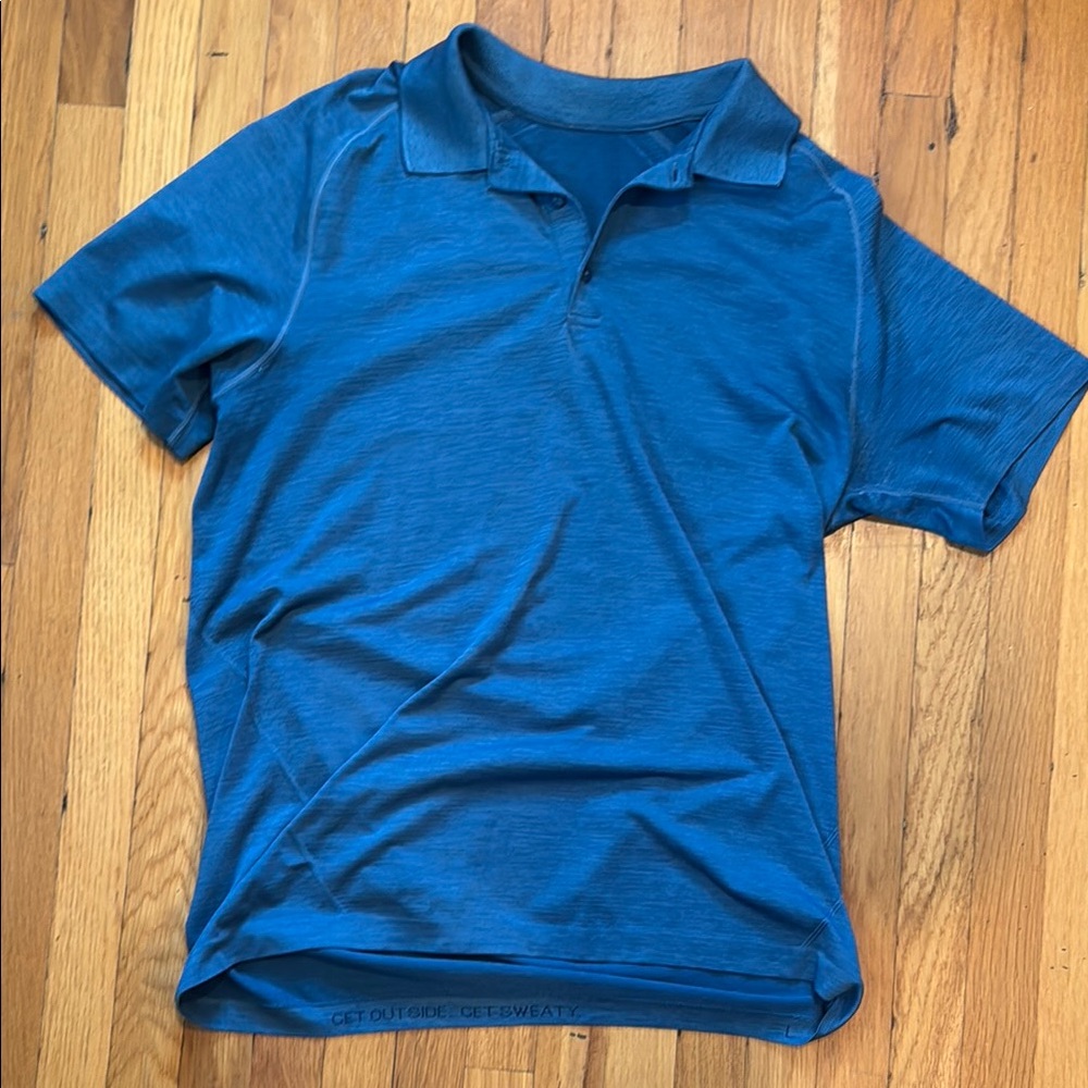 Men's lululemon Blue Polo Shirt